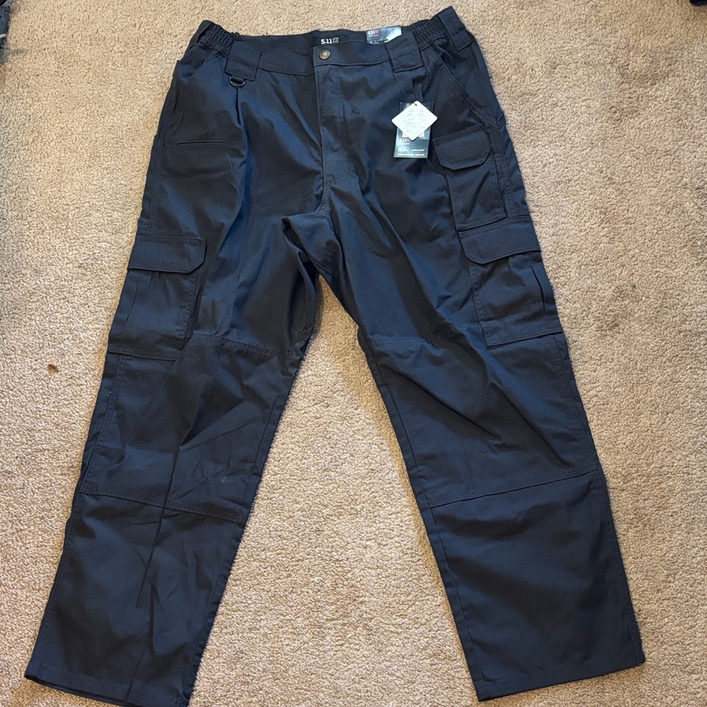 Men's Black Work Cargo Pants